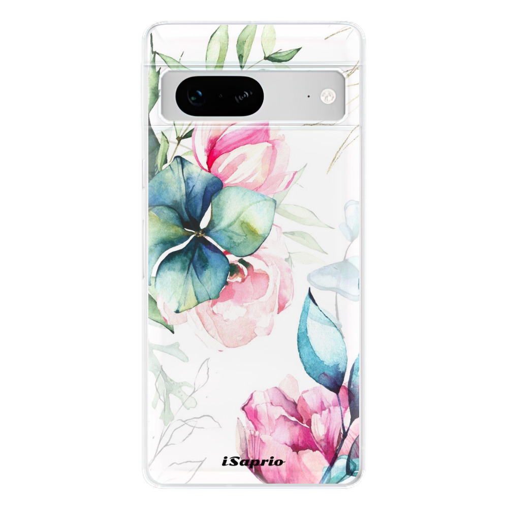 Odolné silikónové puzdro iSaprio - Flower Art 01 - Google Pixel 7 5G