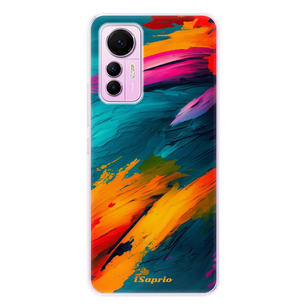 Odolné silikónové puzdro iSaprio - Blue Paint - Xiaomi 12 Lite