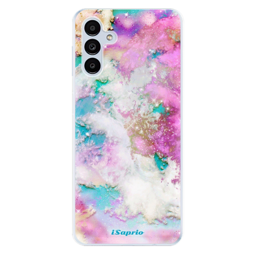 Odolné silikónové puzdro iSaprio - Galactic Paper - Samsung Galaxy A13 5G