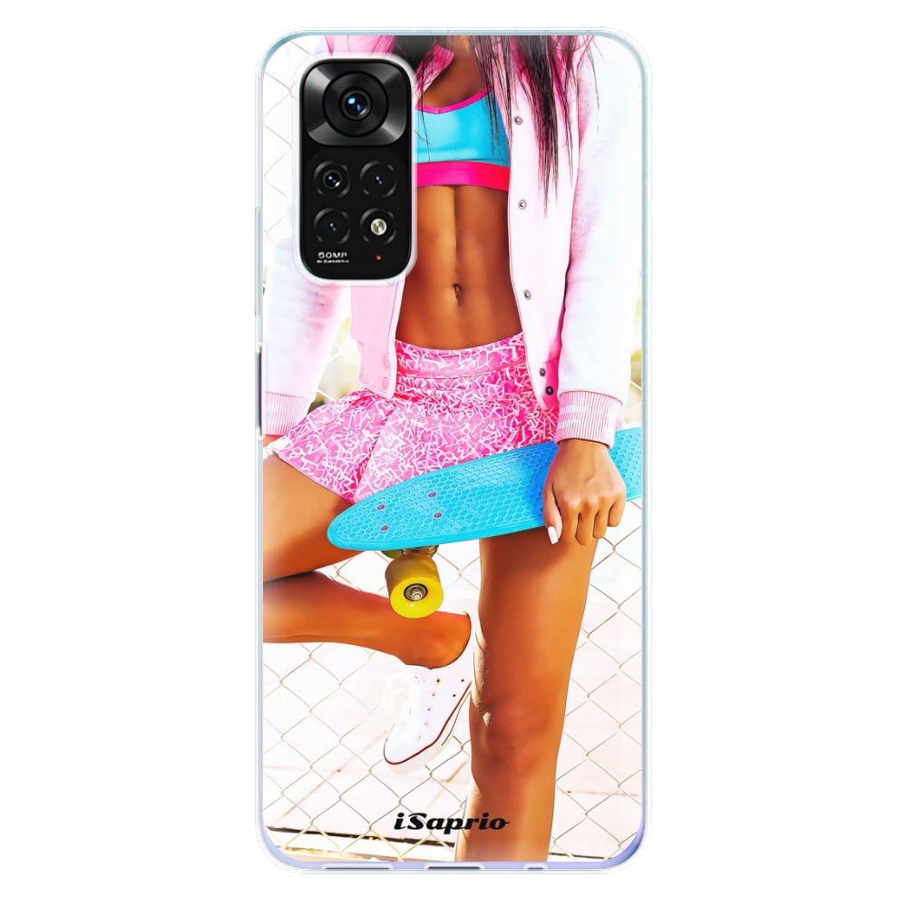 Odolné silikónové puzdro iSaprio - Skate girl 01 - Xiaomi Redmi Note 11 / Note 11S