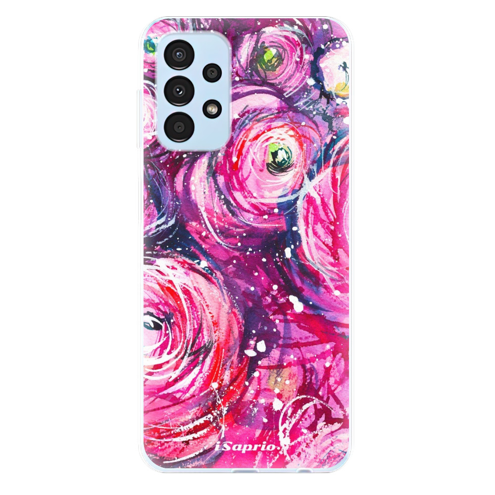 Odolné silikónové puzdro iSaprio - Pink Bouquet - Samsung Galaxy A13