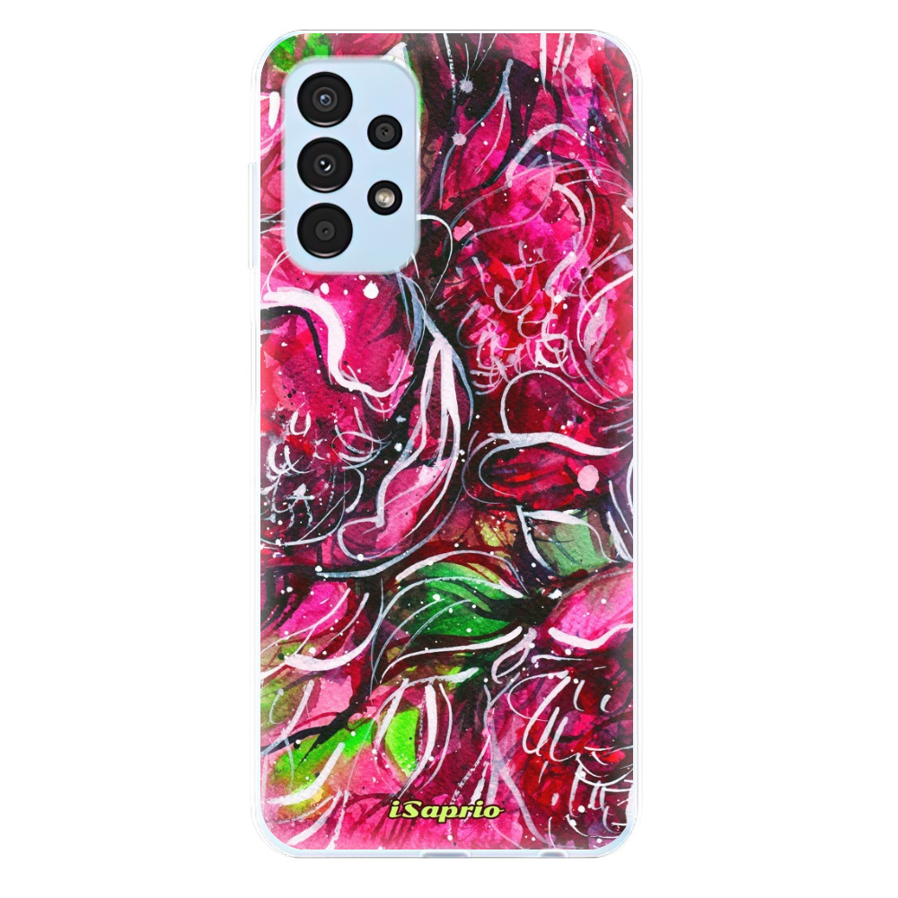 Odolné silikónové puzdro iSaprio - Burgundy - Samsung Galaxy A13
