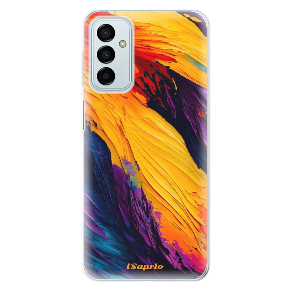 Odolné silikónové puzdro iSaprio - Orange Paint - Samsung Galaxy M23 5G