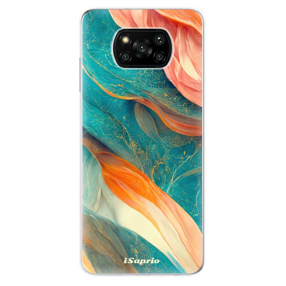Odolné silikónové puzdro iSaprio - Abstract Marble - Xiaomi Poco X3 Pro / X3 NFC