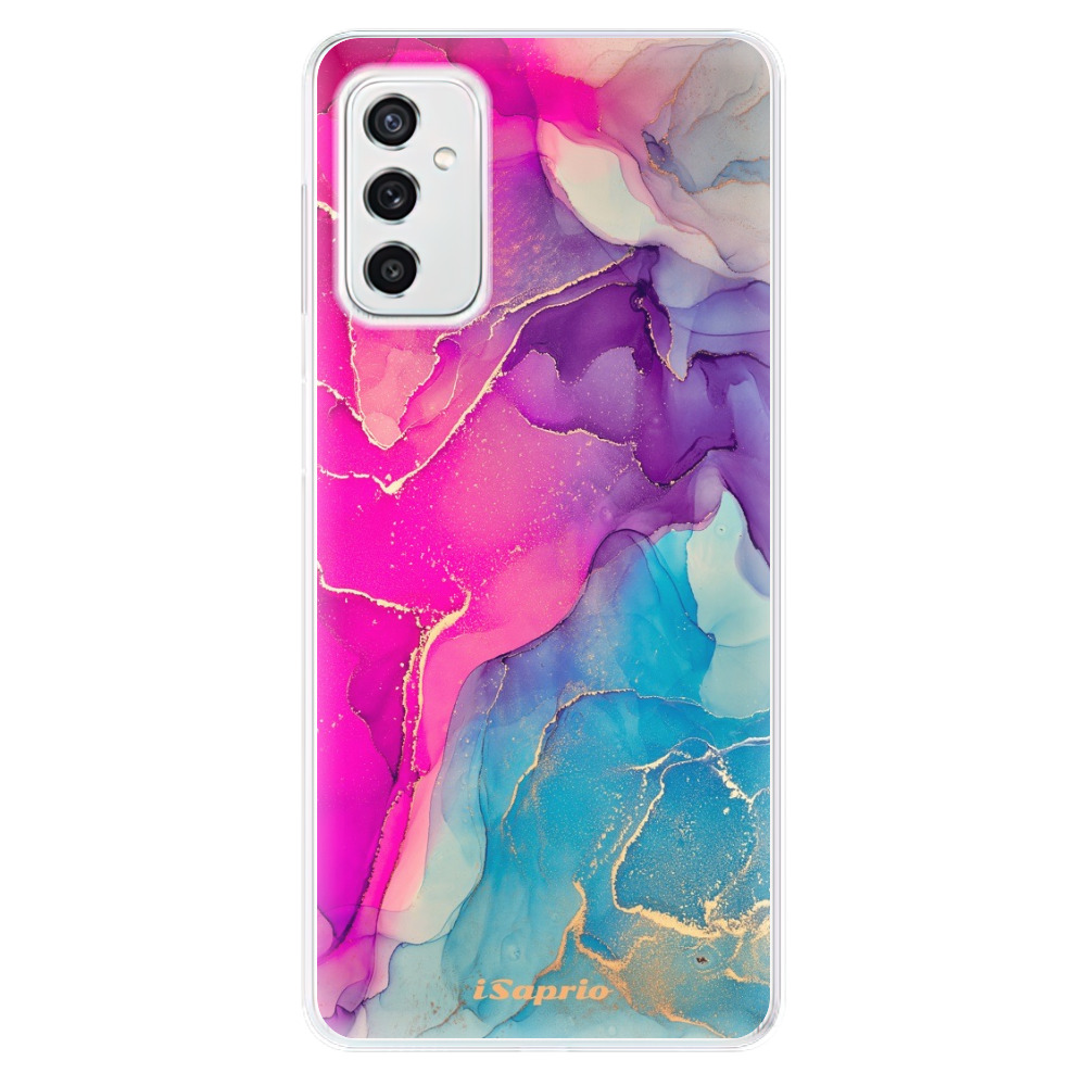 Odolné silikónové puzdro iSaprio - Purple Ink - Samsung Galaxy M52 5G