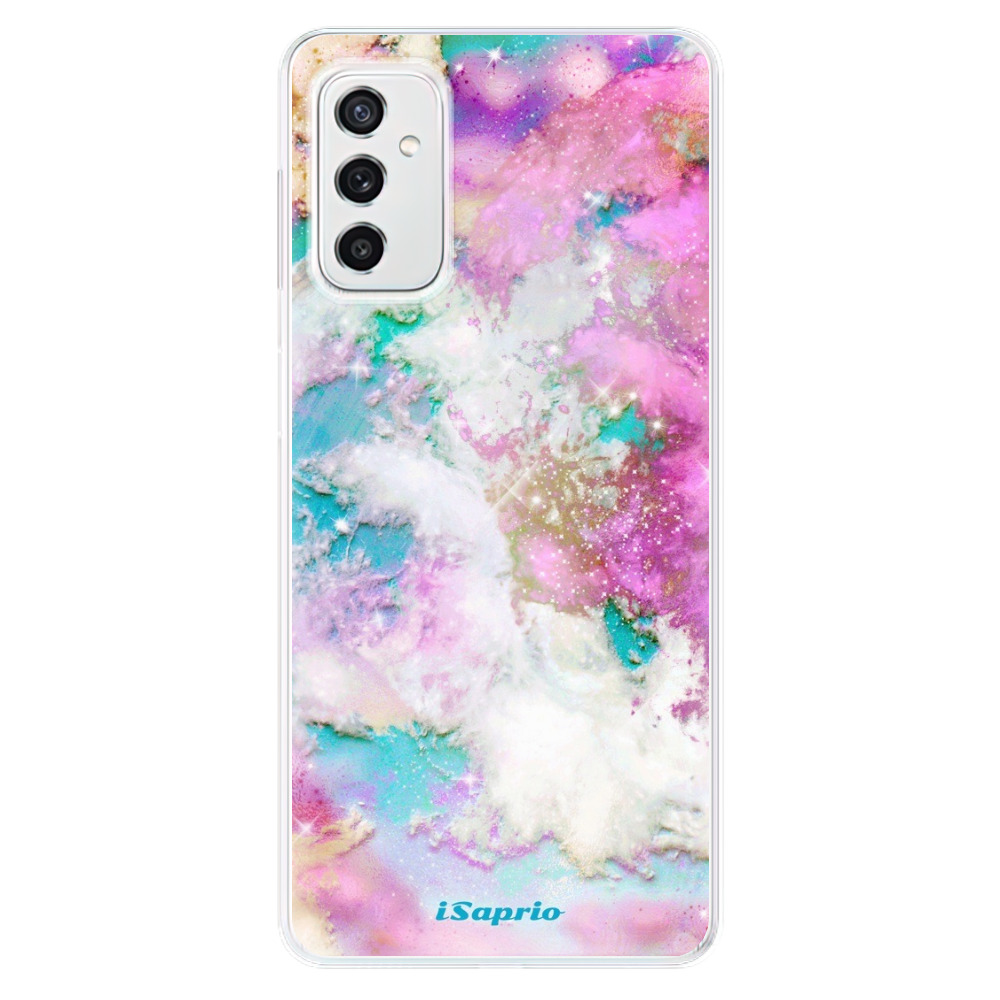 Odolné silikónové puzdro iSaprio - Galactic Paper - Samsung Galaxy M52 5G