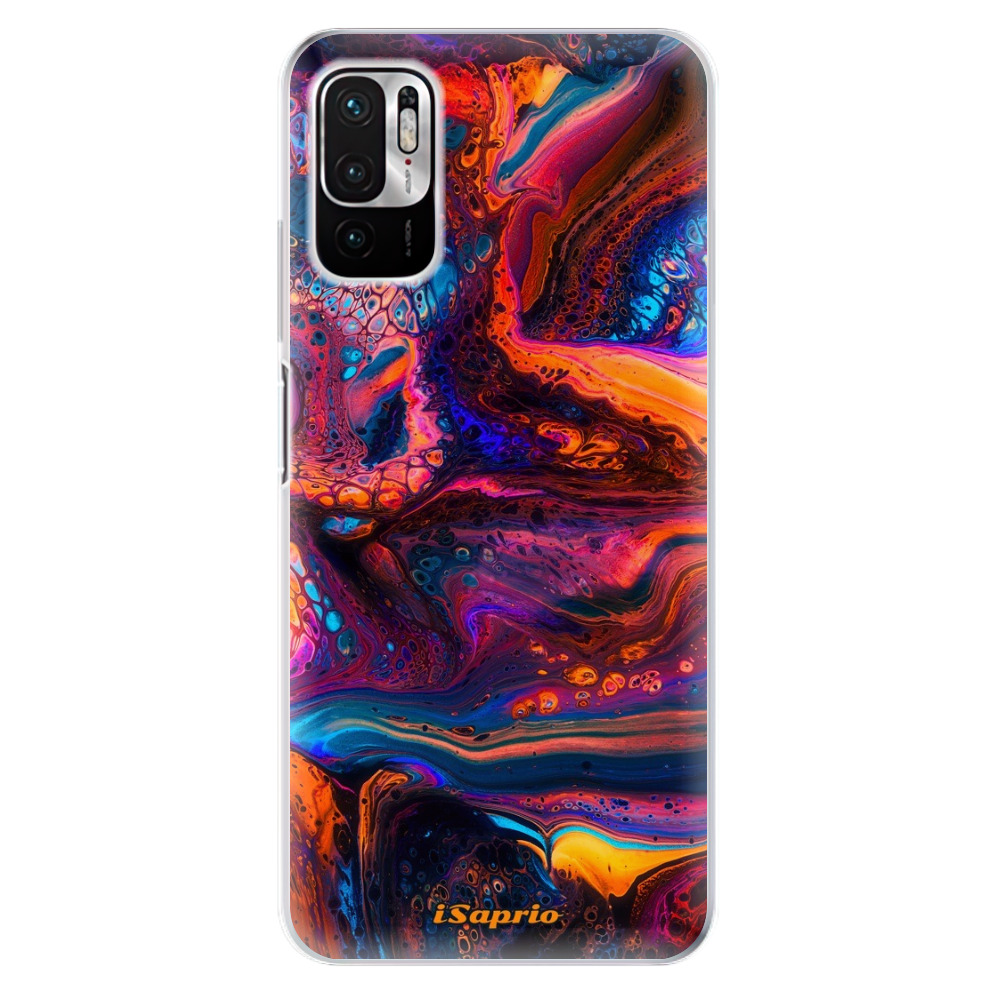 Odolné silikónové puzdro iSaprio - Abstract Paint 02 - Xiaomi Redmi Note 10 5G