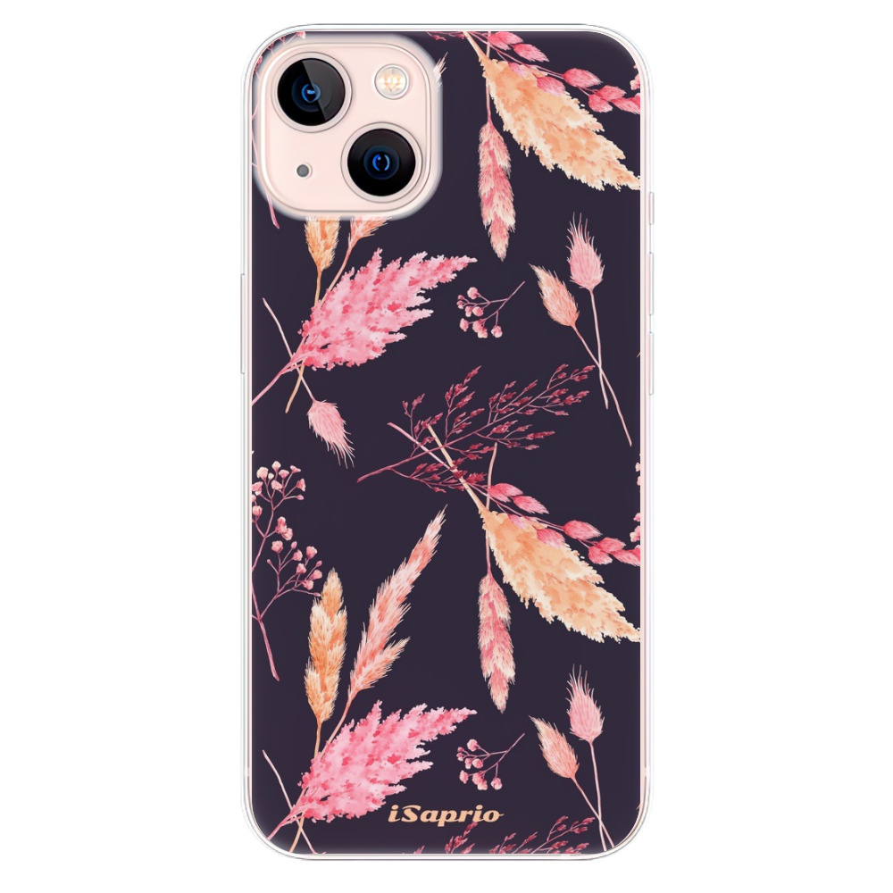 Odolné silikónové puzdro iSaprio - Herbal Pattern - iPhone 13
