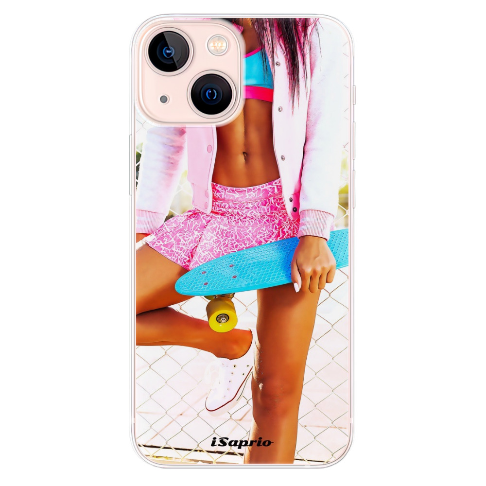 Odolné silikónové puzdro iSaprio - Skate girl 01 - iPhone 13 mini
