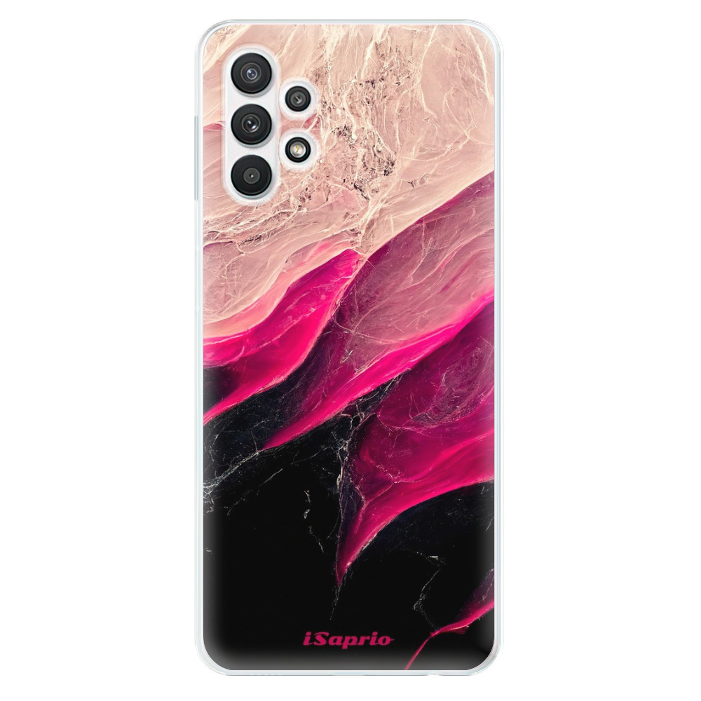 Odolné silikónové puzdro iSaprio - Black and Pink - Samsung Galaxy A32 5G