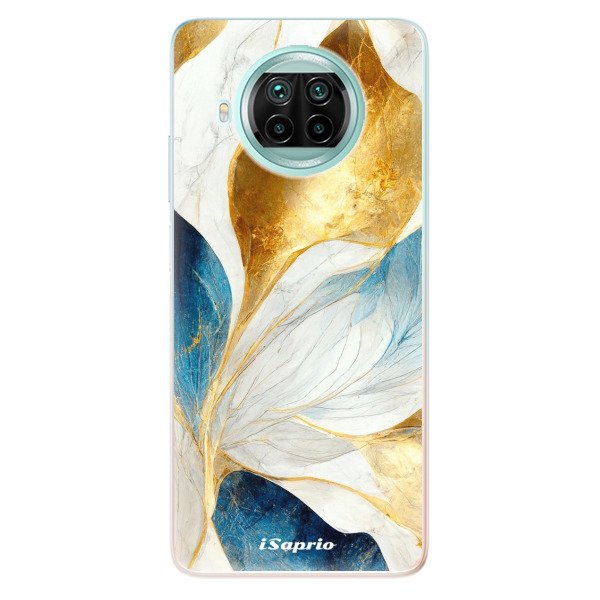 Odolné silikónové puzdro iSaprio - Blue Leaves - Xiaomi Mi 10T Lite