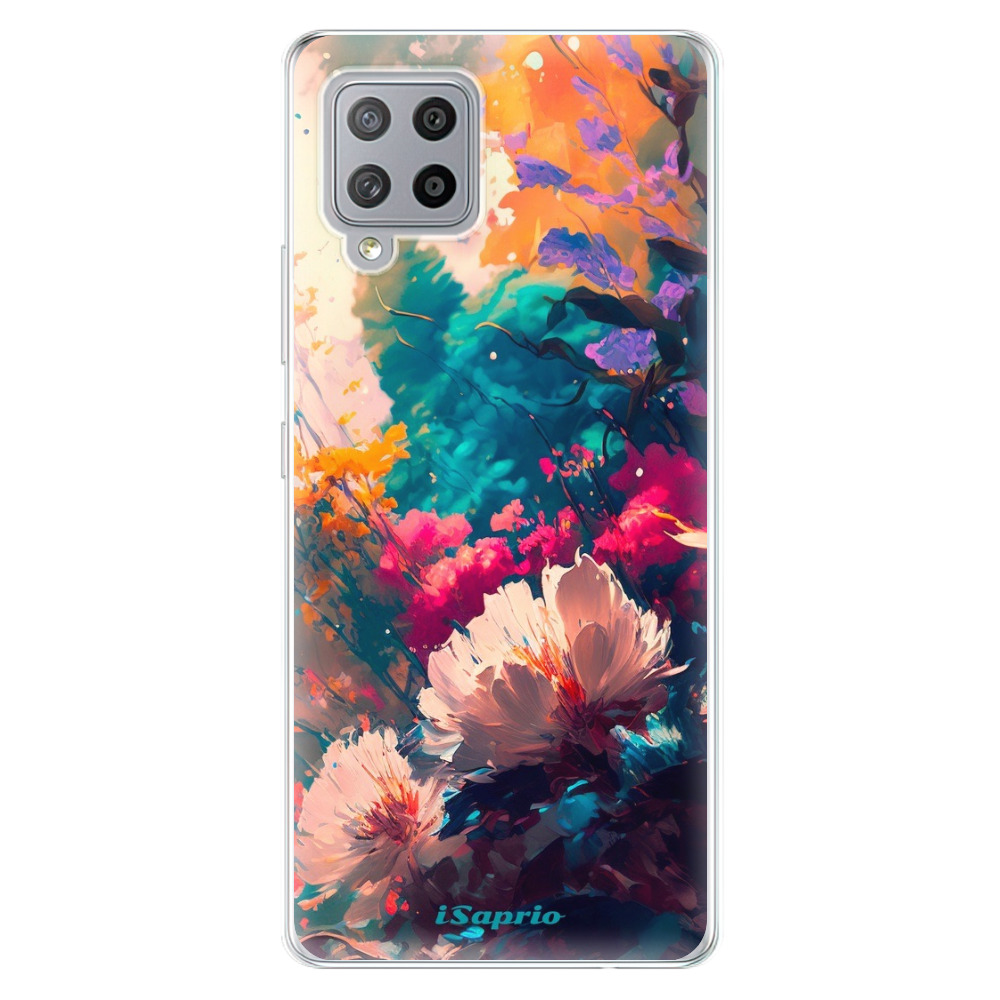 Odolné silikónové puzdro iSaprio - Flower Design - Samsung Galaxy A42