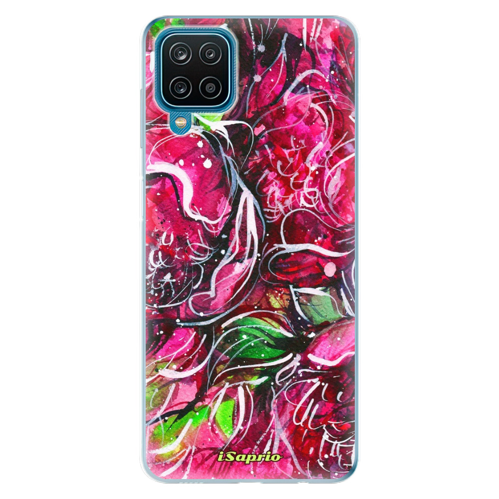 Odolné silikónové puzdro iSaprio - Burgundy - Samsung Galaxy A12