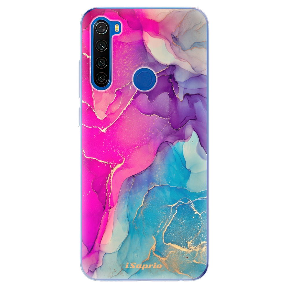 Odolné silikónové puzdro iSaprio - Purple Ink - Xiaomi Redmi Note 8T