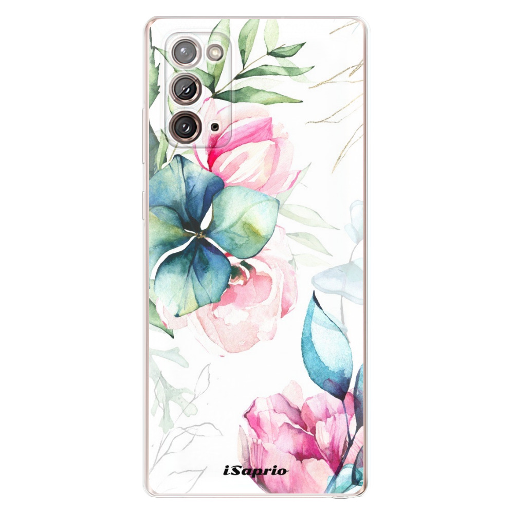Odolné silikónové puzdro iSaprio - Flower Art 01 - Samsung Galaxy Note 20