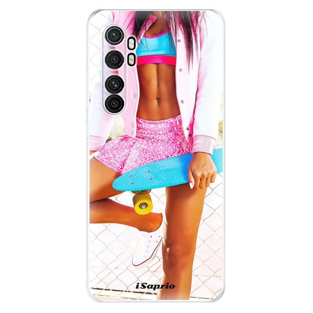 Odolné silikónové puzdro iSaprio - Skate girl 01 - Xiaomi Mi Note 10 Lite