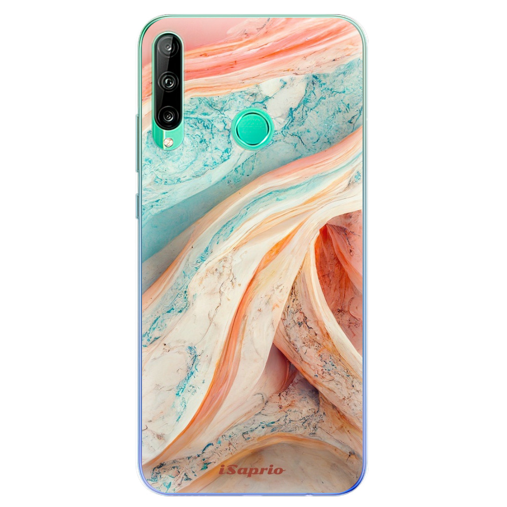Odolné silikónové puzdro iSaprio - Orange and Blue - Huawei P40 Lite E