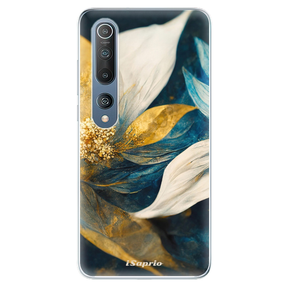 Odolné silikónové puzdro iSaprio - Gold Petals - Xiaomi Mi 10 / Mi 10 Pro