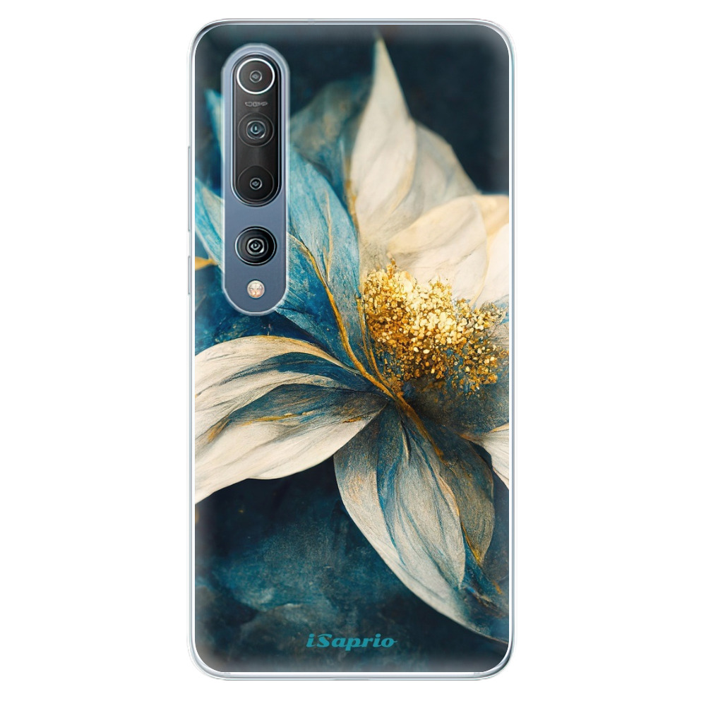 Odolné silikónové puzdro iSaprio - Blue Petals - Xiaomi Mi 10 / Mi 10 Pro
