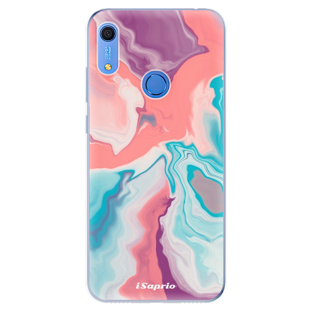 Odolné silikónové puzdro iSaprio - New Liquid - Huawei Y6s