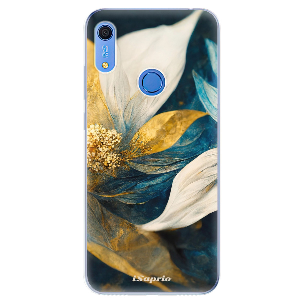 Odolné silikónové puzdro iSaprio - Gold Petals - Huawei Y6s