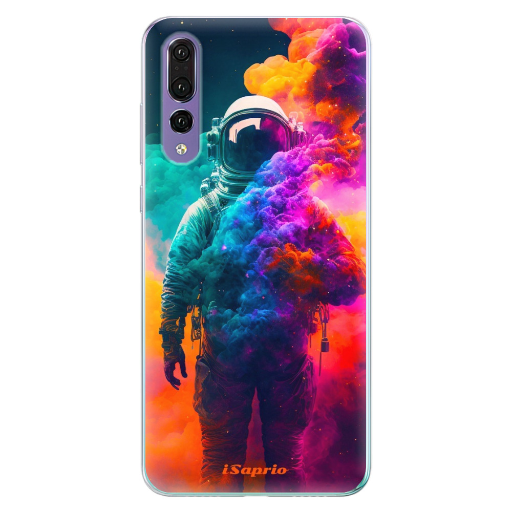 Odolné silikónové puzdro iSaprio - Astronaut in Colors - Huawei P20 Pro