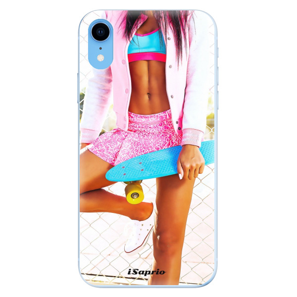 Odolné silikónové puzdro iSaprio - Skate girl 01 - iPhone XR