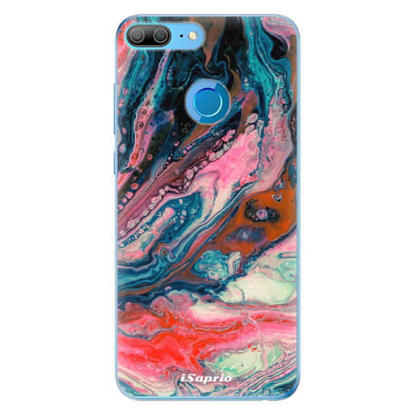 Odolné silikónové puzdro iSaprio - Abstract Paint 01 - Huawei Honor 9 Lite