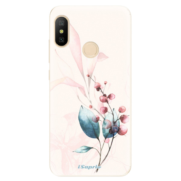 Odolné silikónové puzdro iSaprio - Flower Art 02 - Xiaomi Mi A2 Lite