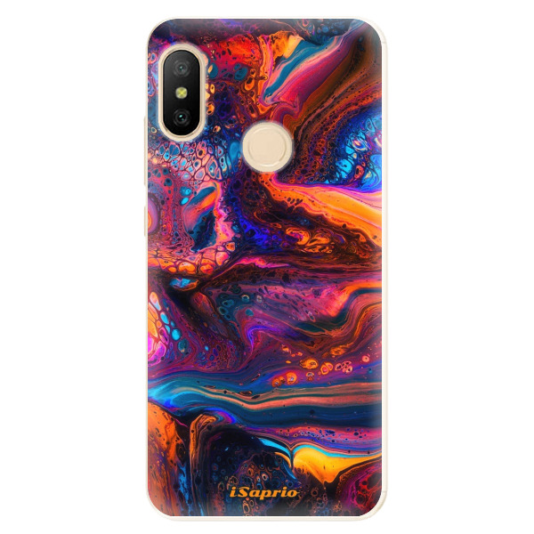 Odolné silikónové puzdro iSaprio - Abstract Paint 02 - Xiaomi Mi A2 Lite