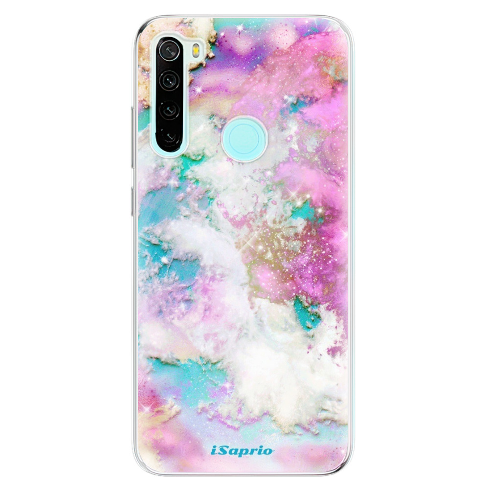 Odolné silikónové puzdro iSaprio - Galactic Paper - Xiaomi Redmi Note 8
