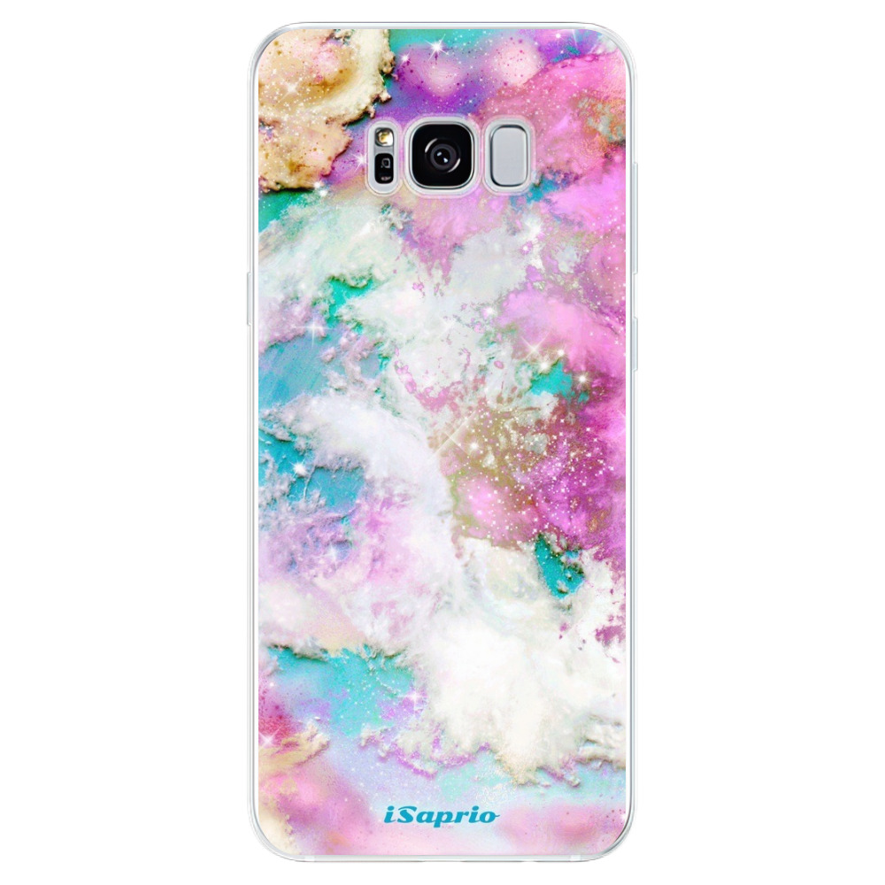 Odolné silikónové puzdro iSaprio - Galactic Paper - Samsung Galaxy S8