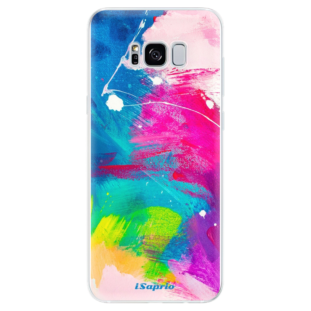 Odolné silikónové puzdro iSaprio - Abstract Paint 03 - Samsung Galaxy S8