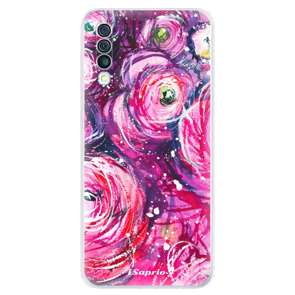 Odolné silikónové puzdro iSaprio - Pink Bouquet - Samsung Galaxy A50