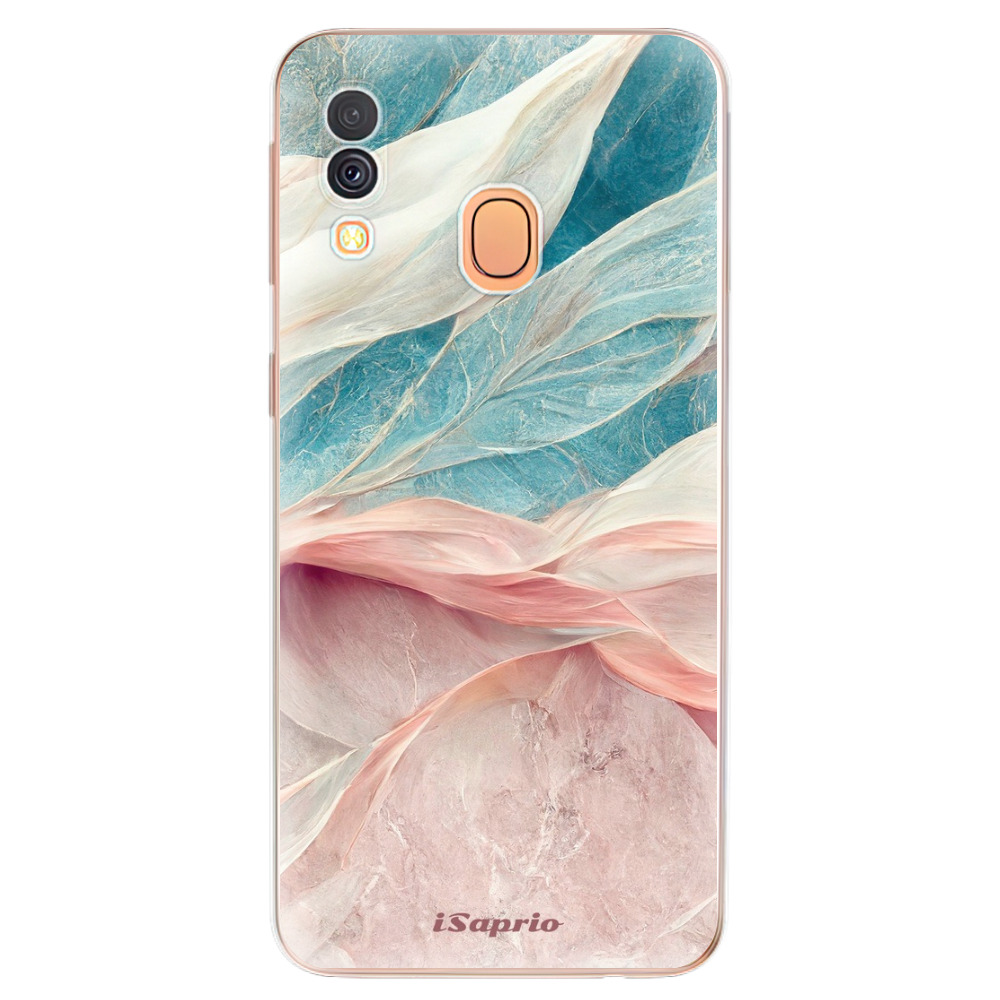 Odolné silikónové puzdro iSaprio - Pink and Blue - Samsung Galaxy A40