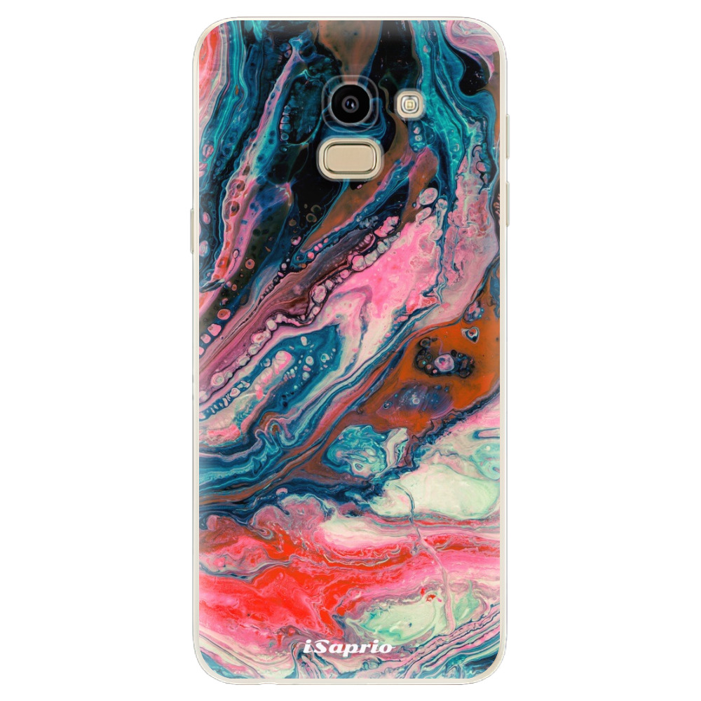 Odolné silikónové puzdro iSaprio - Abstract Paint 01 - Samsung Galaxy J6