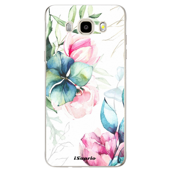Odolné silikónové puzdro iSaprio - Flower Art 01 - Samsung Galaxy J5 2016