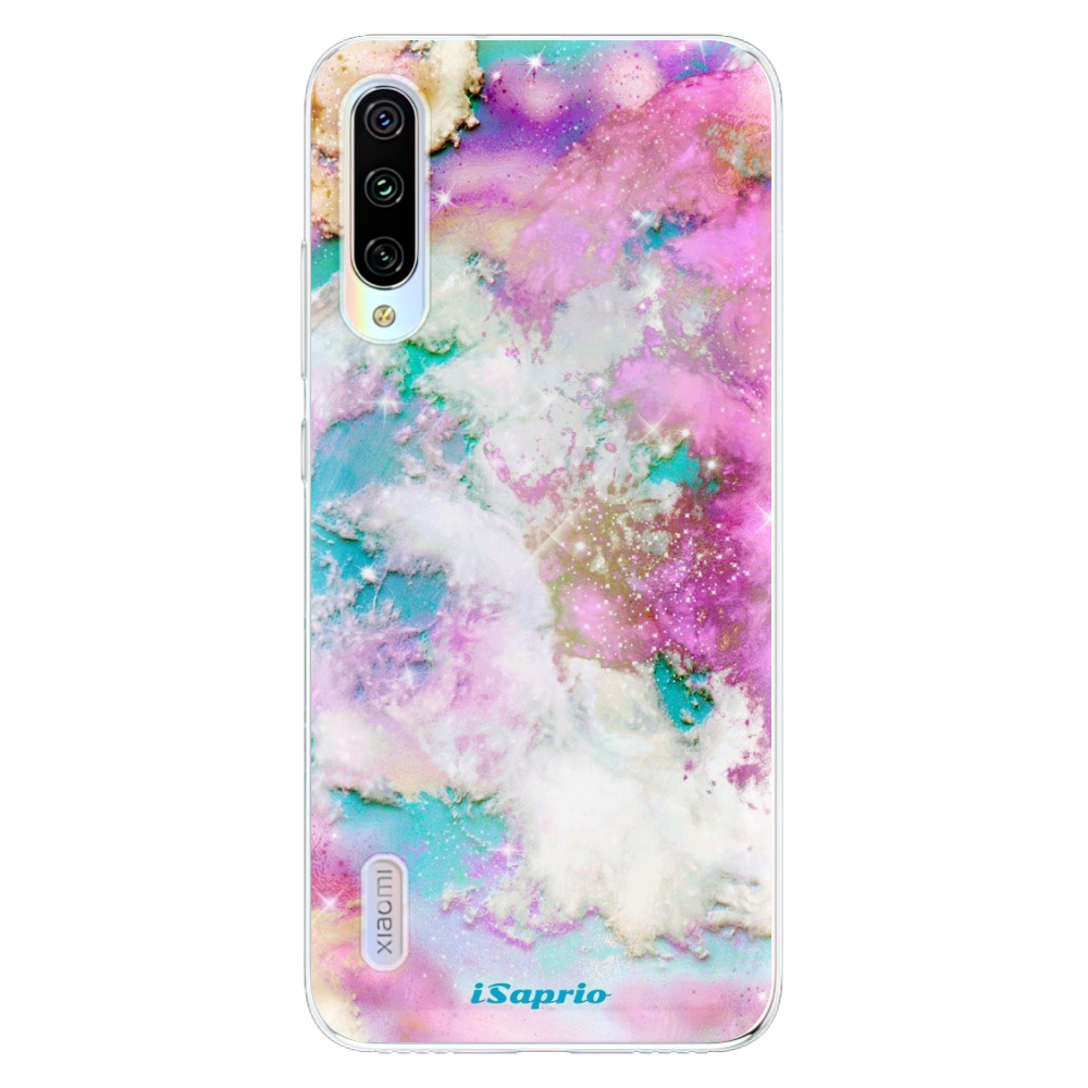 Odolné silikónové puzdro iSaprio - Galactic Paper - Xiaomi Mi A3