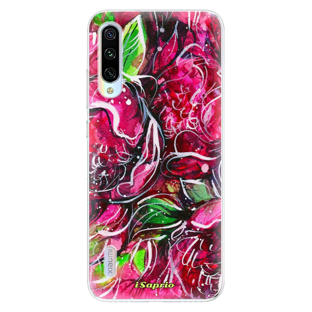 Odolné silikónové puzdro iSaprio - Burgundy - Xiaomi Mi A3
