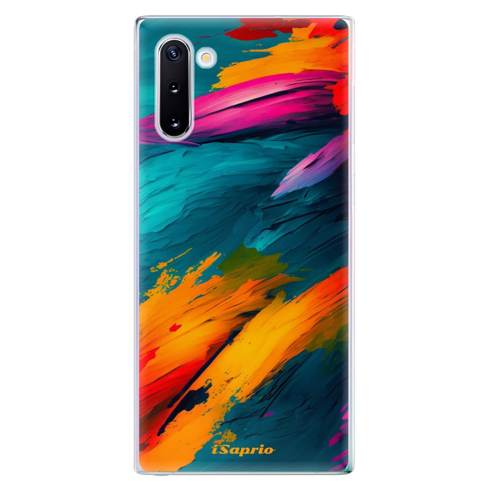 Odolné silikónové puzdro iSaprio - Blue Paint - Samsung Galaxy Note 10