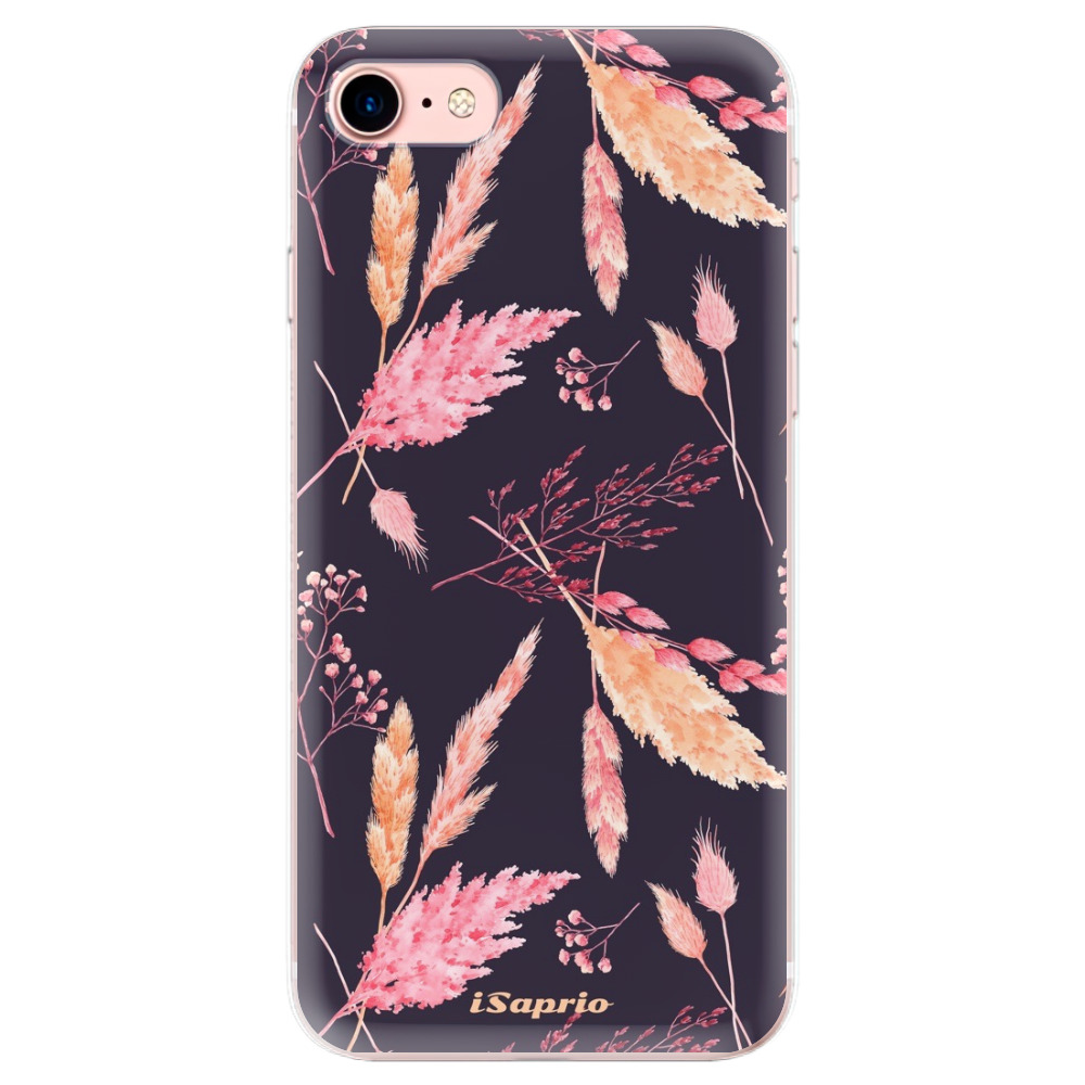 Odolné silikónové puzdro iSaprio - Herbal Pattern - iPhone 7