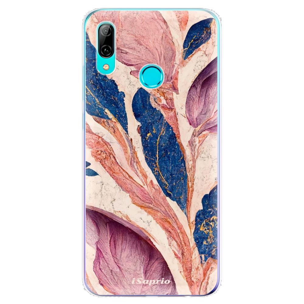 Odolné silikónové puzdro iSaprio - Purple Leaves - Huawei P Smart 2019