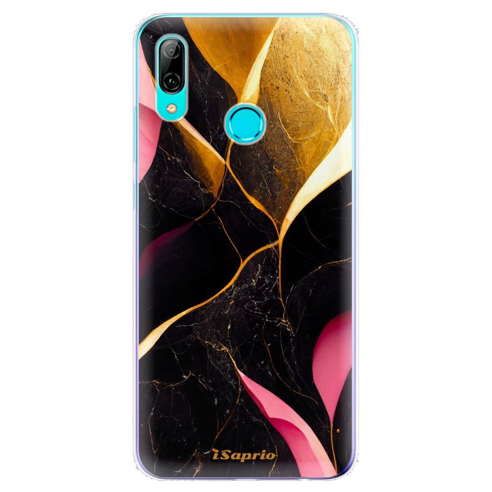 Odolné silikónové puzdro iSaprio - Gold Pink Marble - Huawei P Smart 2019