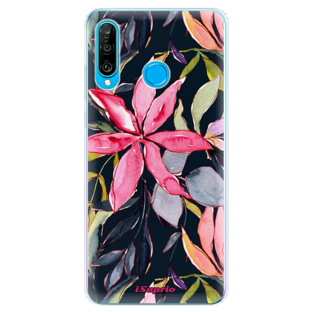 Odolné silikónové puzdro iSaprio - Summer Flowers - Huawei P30 Lite