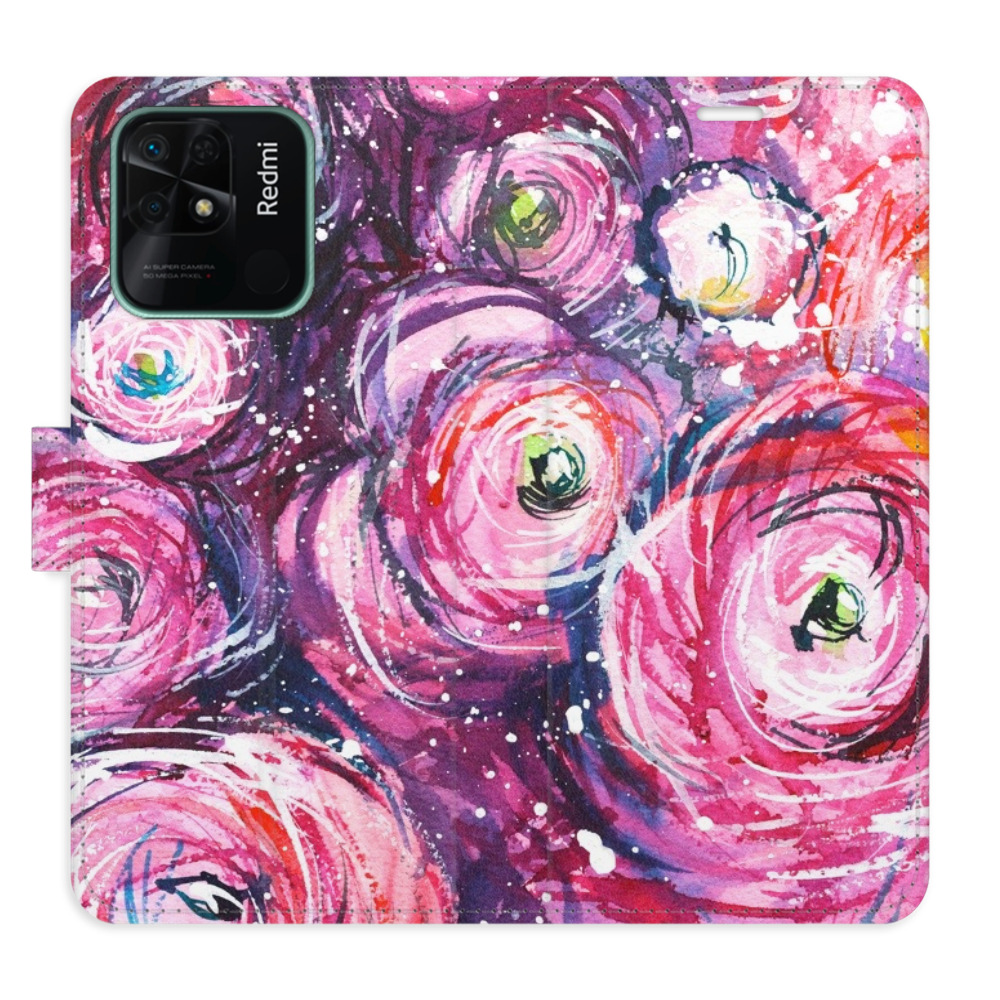 Flipové puzdro iSaprio - Retro Paint 02 - Xiaomi Redmi 10C