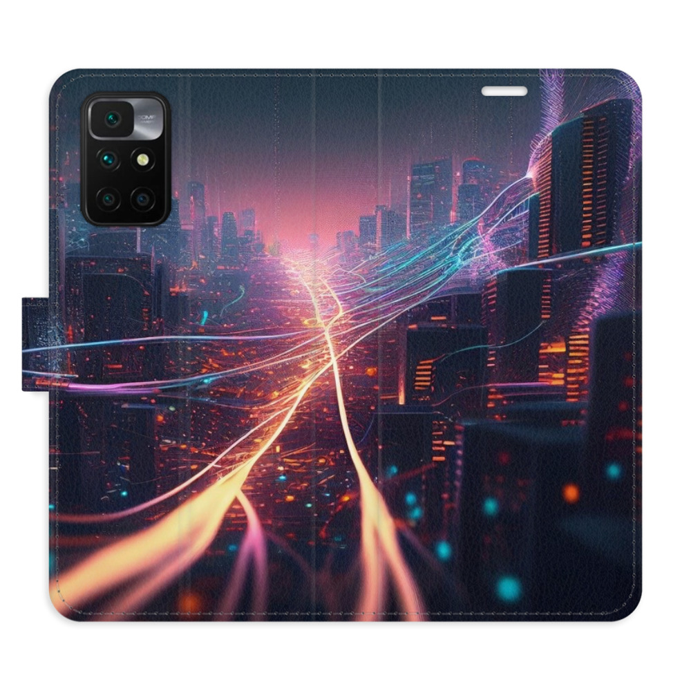 Flipové puzdro iSaprio - Modern City - Xiaomi Redmi 10