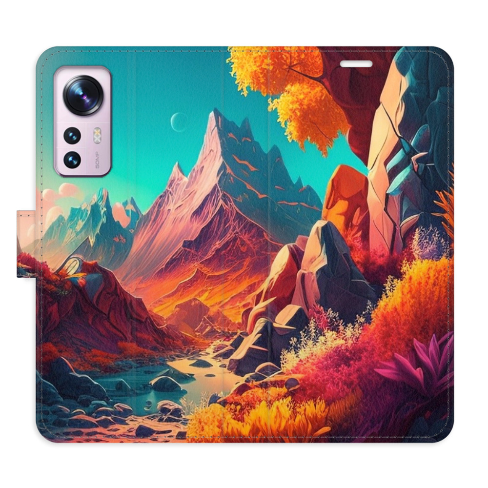 Flipové puzdro iSaprio - Colorful Mountains - Xiaomi 12 / 12X