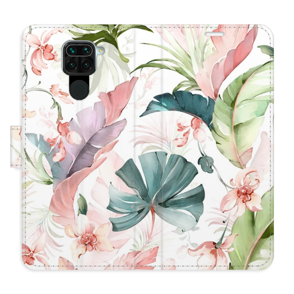 Flipové puzdro iSaprio - Flower Pattern 07 - Xiaomi Redmi Note 9