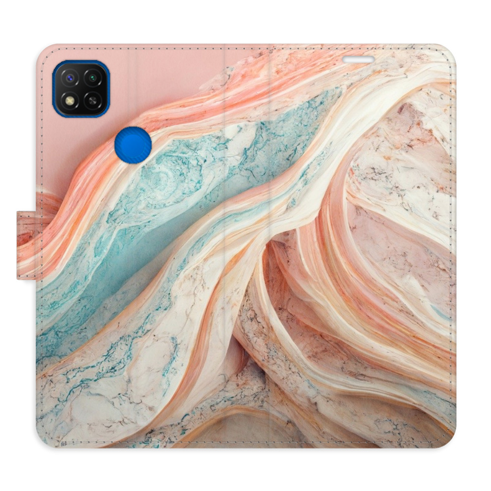 Flipové puzdro iSaprio - Colour Marble - Xiaomi Redmi 9C