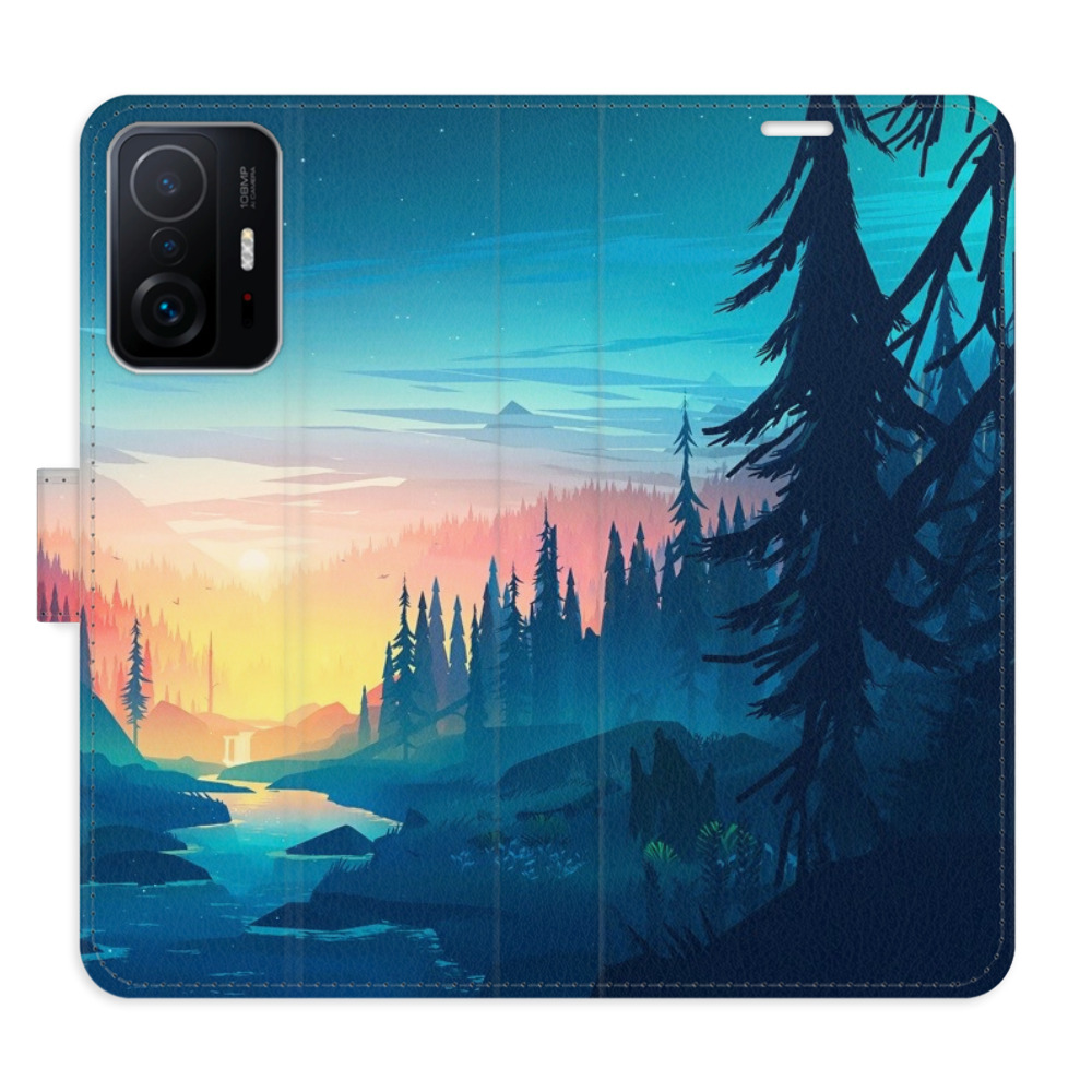 Flipové puzdro iSaprio - Magical Landscape - Xiaomi 11T / 11T Pro